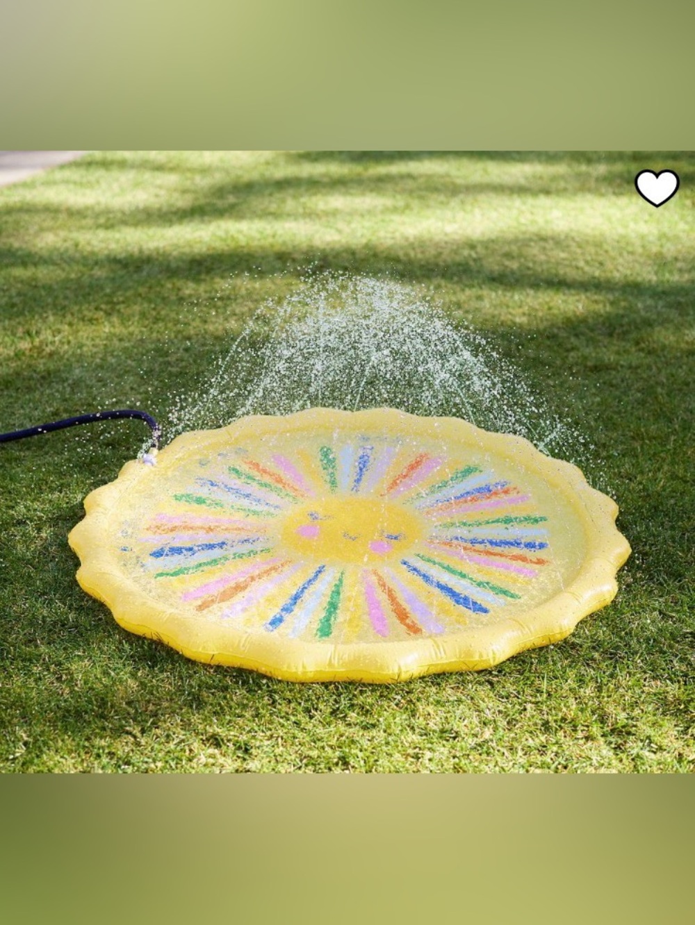Pottery Barn Kids Rainbow SunSplash Pad water, sprinkler, summer Swim New